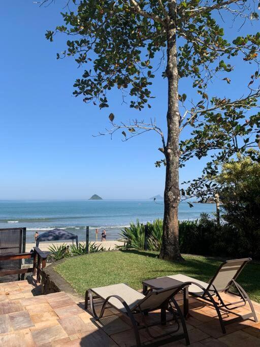 Casa Deliciosa Em Condo C/ Piscina Frente Ao Mar Sao Sebastiao  Extérieur photo