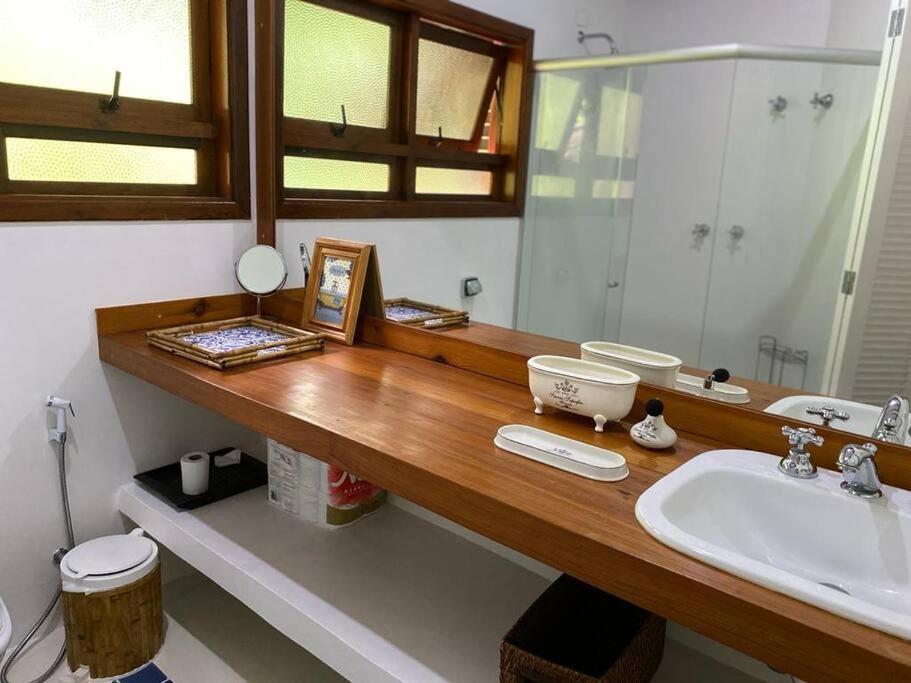 Casa Deliciosa Em Condo C/ Piscina Frente Ao Mar Sao Sebastiao  Extérieur photo